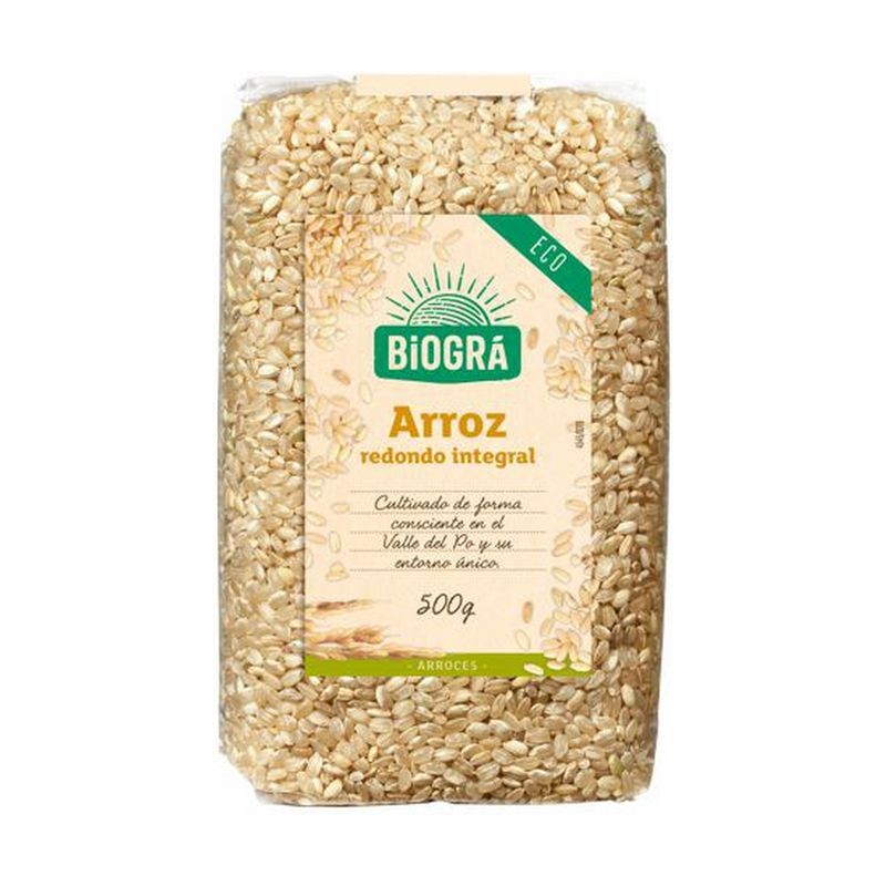 ARROZ INTEGRAL REDONDO BIO 500 GR - Imagen 1