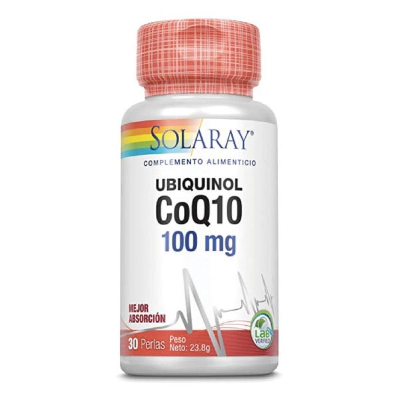 UBIQUINOL COQ-10 30 PERLAS 100 MG