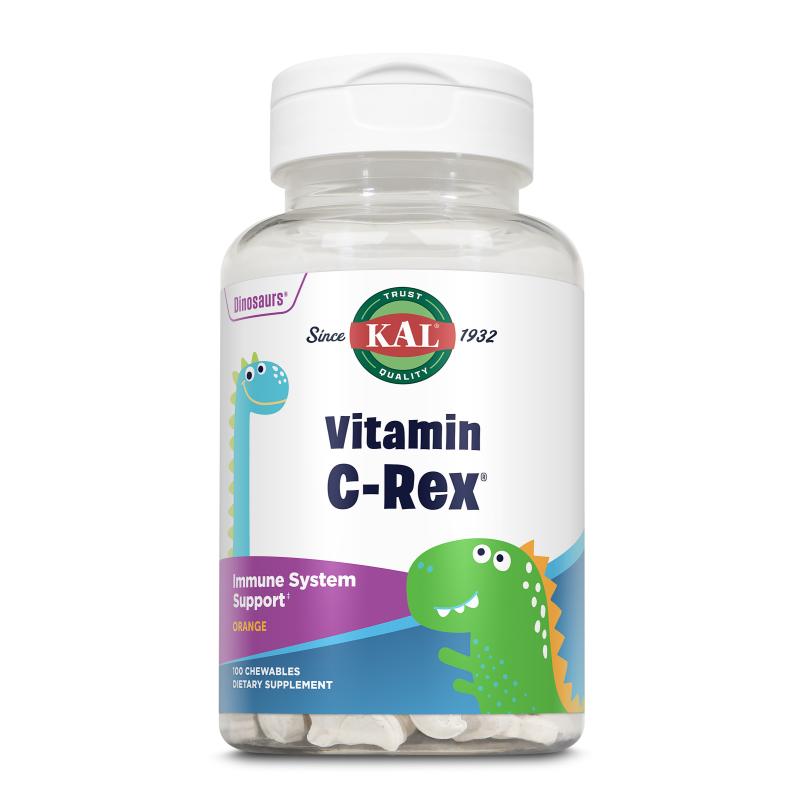 VITAMINA C REX 100 DINOSAURIOS MASTICABLES