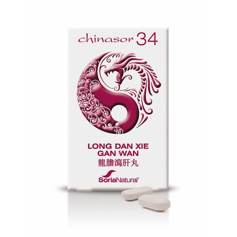 CHINASOR 34 LONG DAN XIE GAN WAN