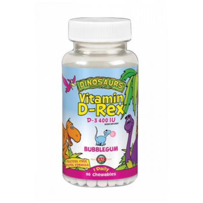 REX VITAMIN D 400UI 90 DINOS MASTICABLES