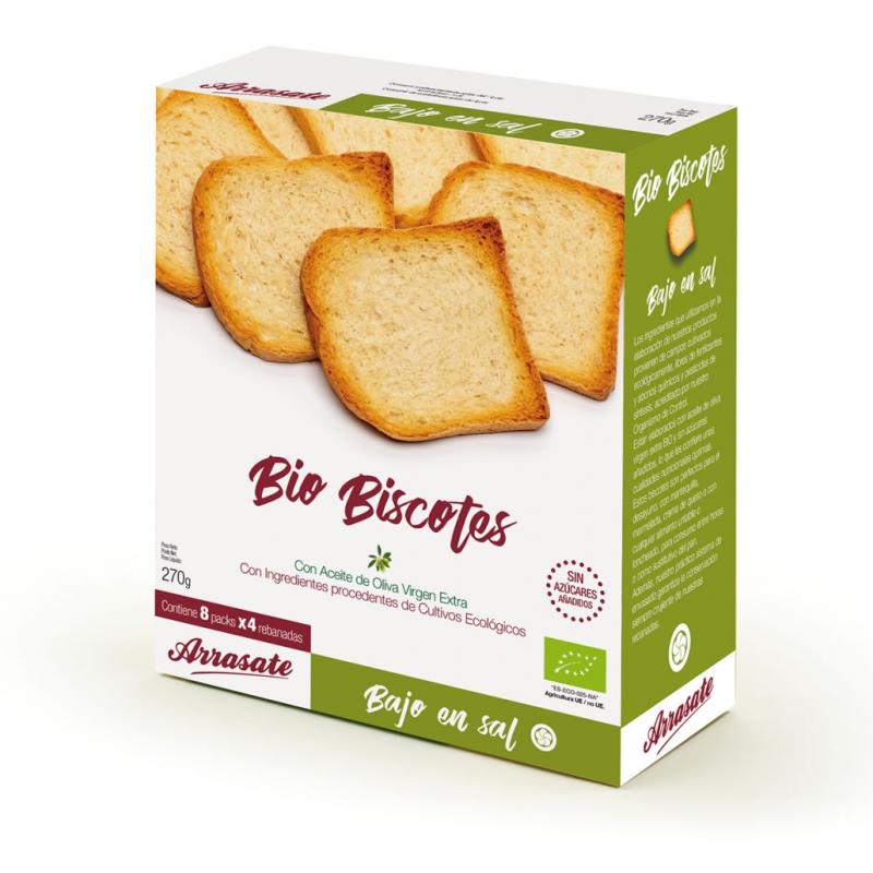 BISCOTES SIN SAL  ECO 270 GR