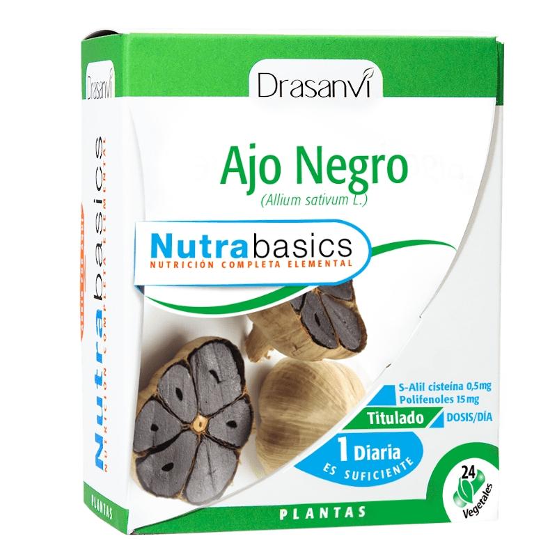 AJO NEGRO 24 CAPS NUTRABASIC