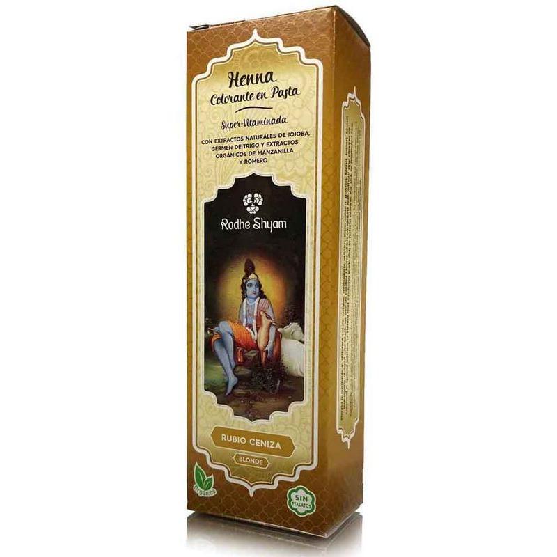 HENNA PASTA RUBIO CENIZA 200 ML