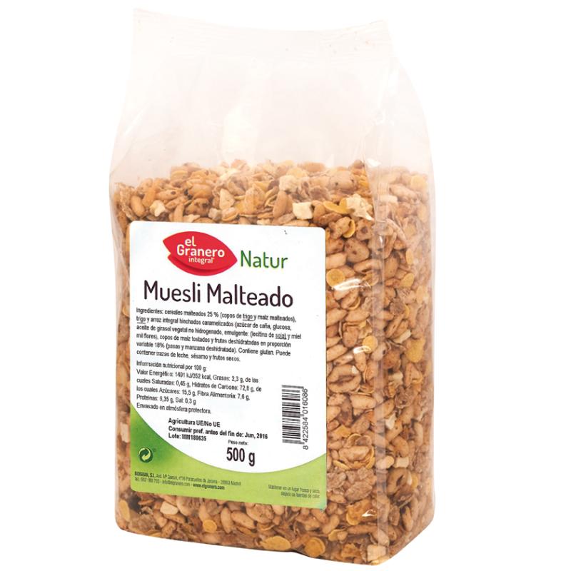 MUESLI MALTEADO 500 GR