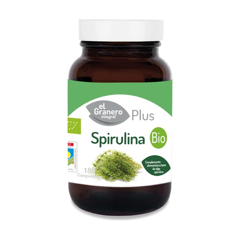 SPIRULINA 180 COMPR 500 MG BIO