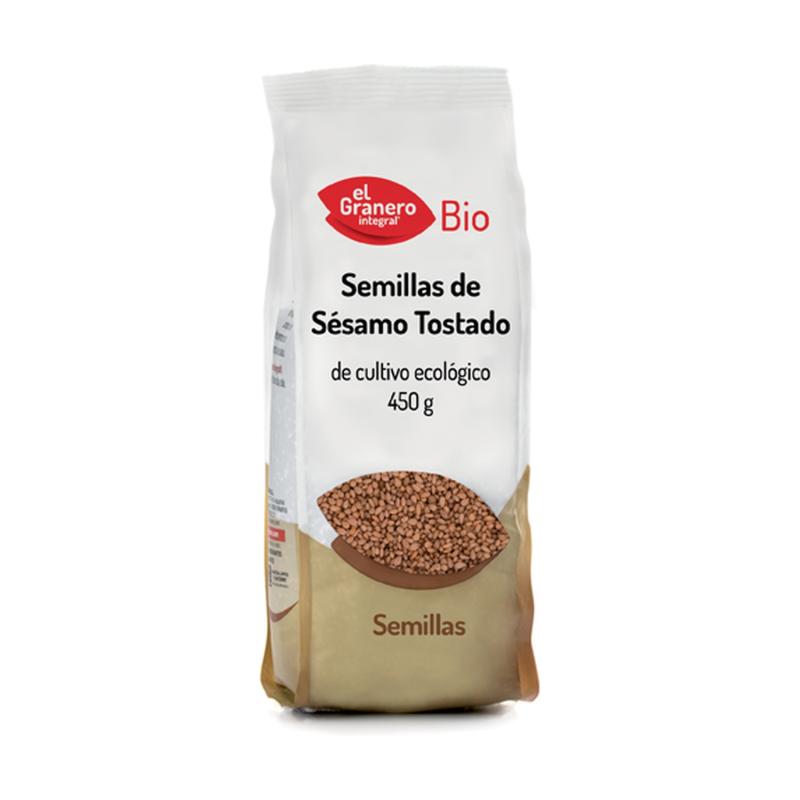 SESAMO MARRON TOSTADO BIO 450 GR