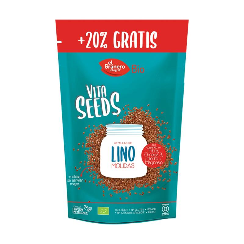 SEMILLAS LINO MOLIDO BIO 425 GR