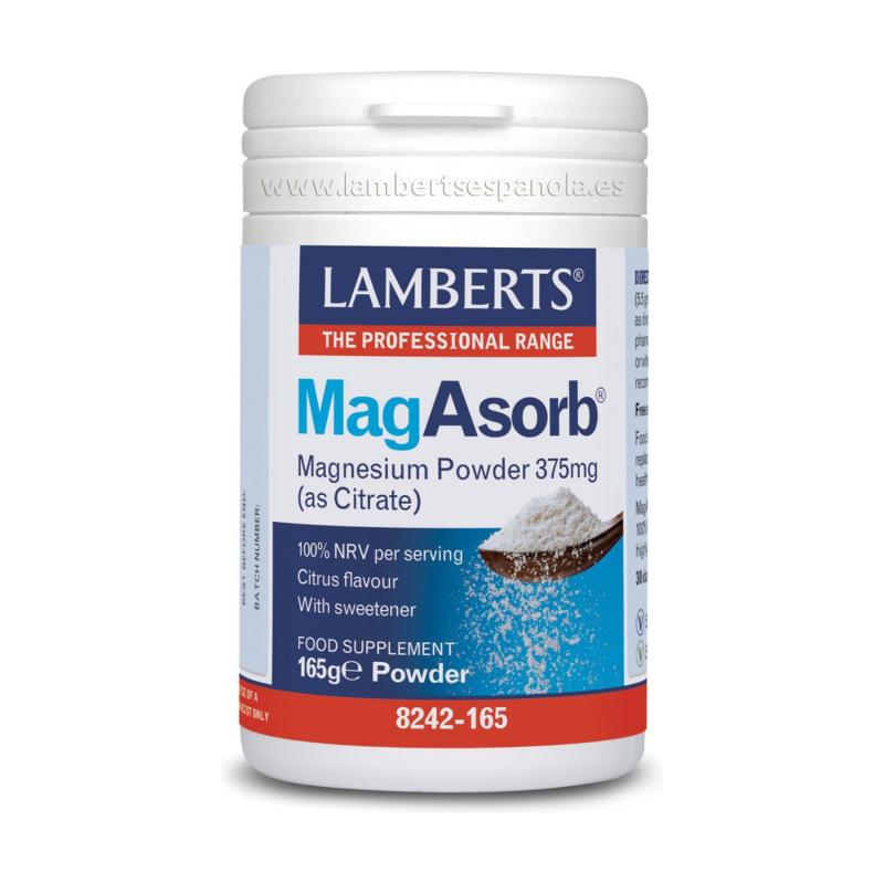 MAGASORB CITRATO MAGNESIO 375 MG 165 GR