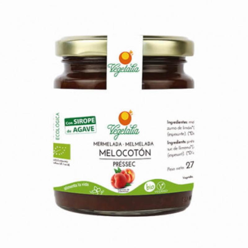 MERMELADA MELOCOTON C AGAVE BIO 265 GR