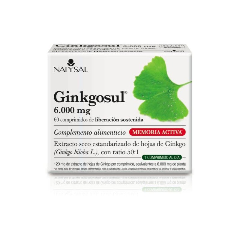 GINKGOSUL 6000 MG  60 CAPS - Imagen 1