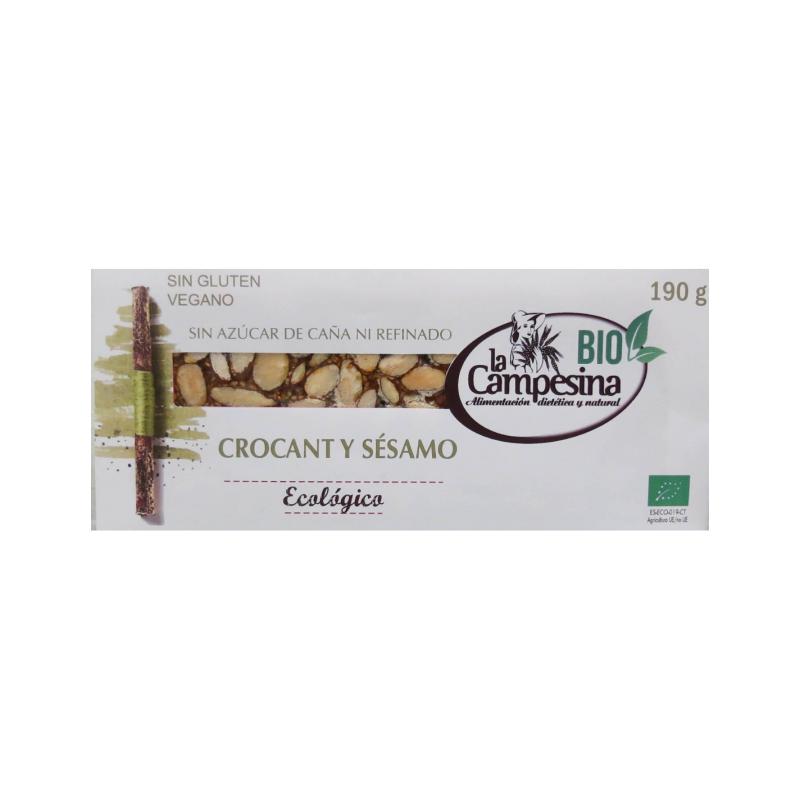 TURRON BIO CROCANT SESAMO S/A VEGANO