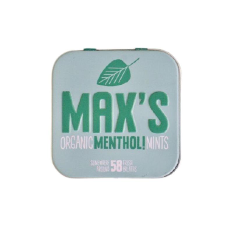 CARAMELOS MENTHOL BIO 35 GR MAX´S MINTS