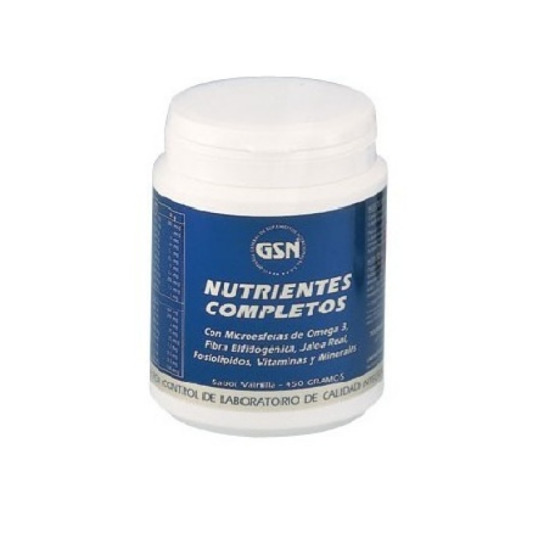 NUTRIENTES COMPLETOS 450 GR VAINILLA