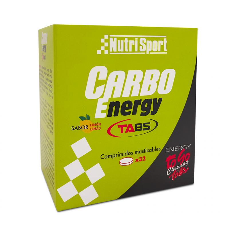 CARBO ENERGY TABS SABOR LIMON