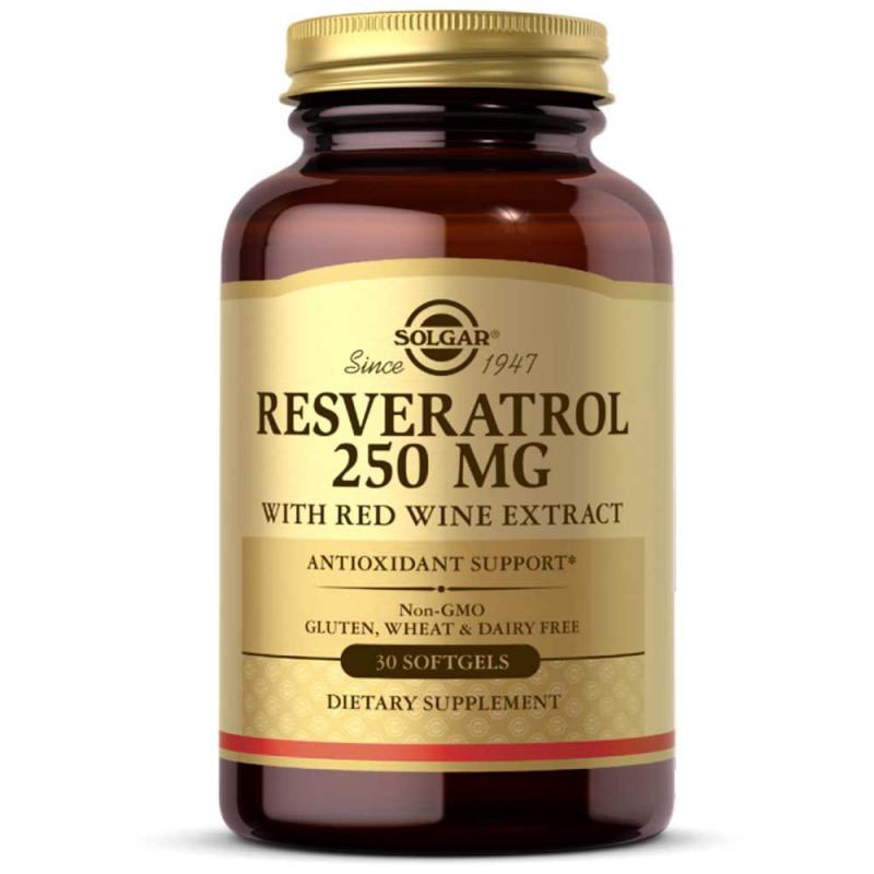 RESVERATROL 30 CAPS BLANDAS 250 MG