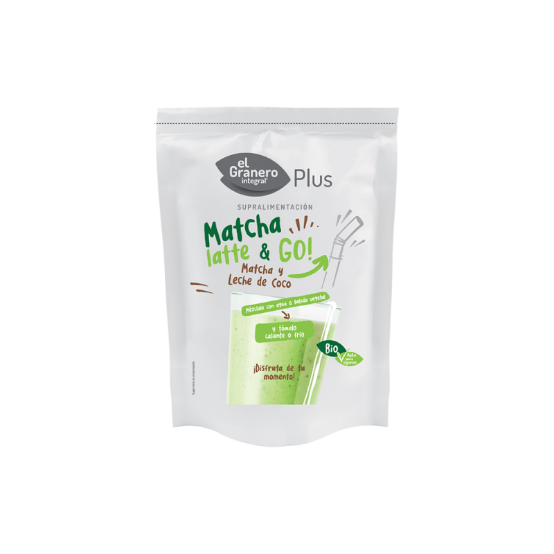 MATCHA LATTE & GO BIO 150 GR