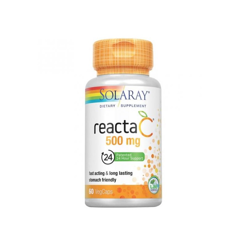 REACTA-C 60 VEGCAPS 500 MG - Imagen 1