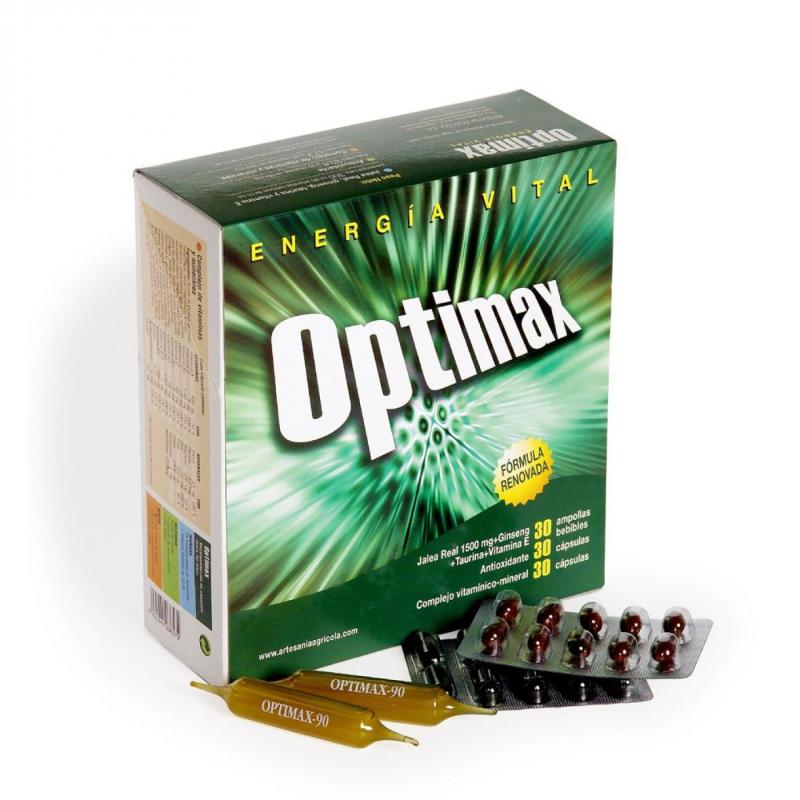 OPTIMAX 90 30 AMPOLLAS