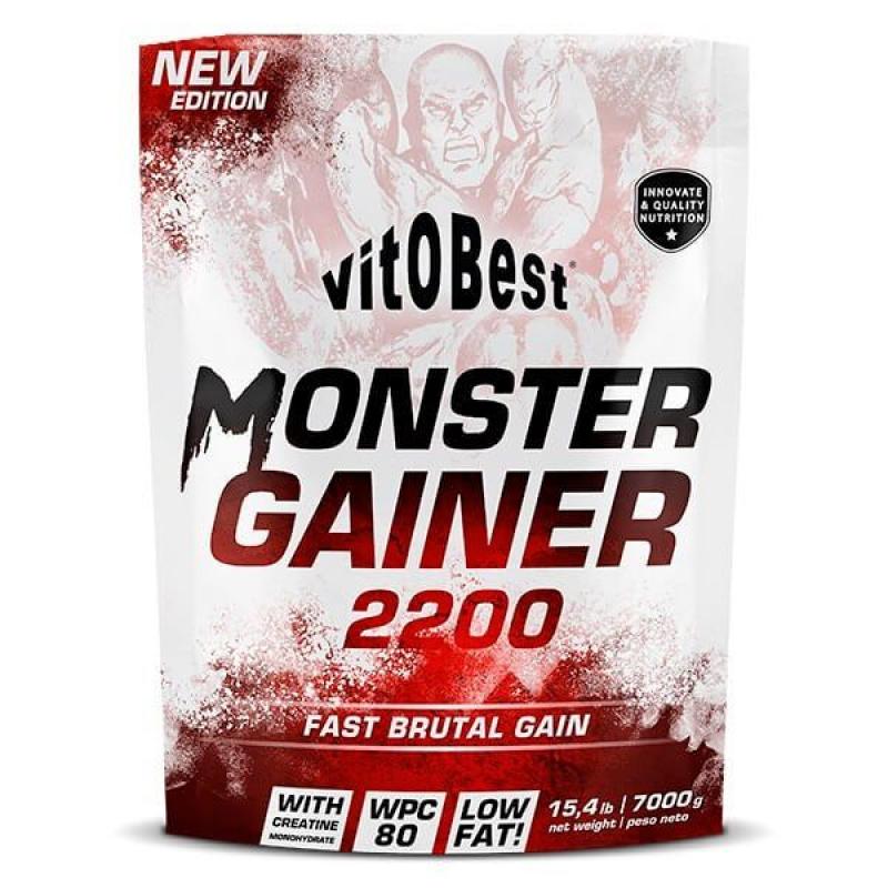 MONSTER GAINER 2200 DE 7 KG. FRESA