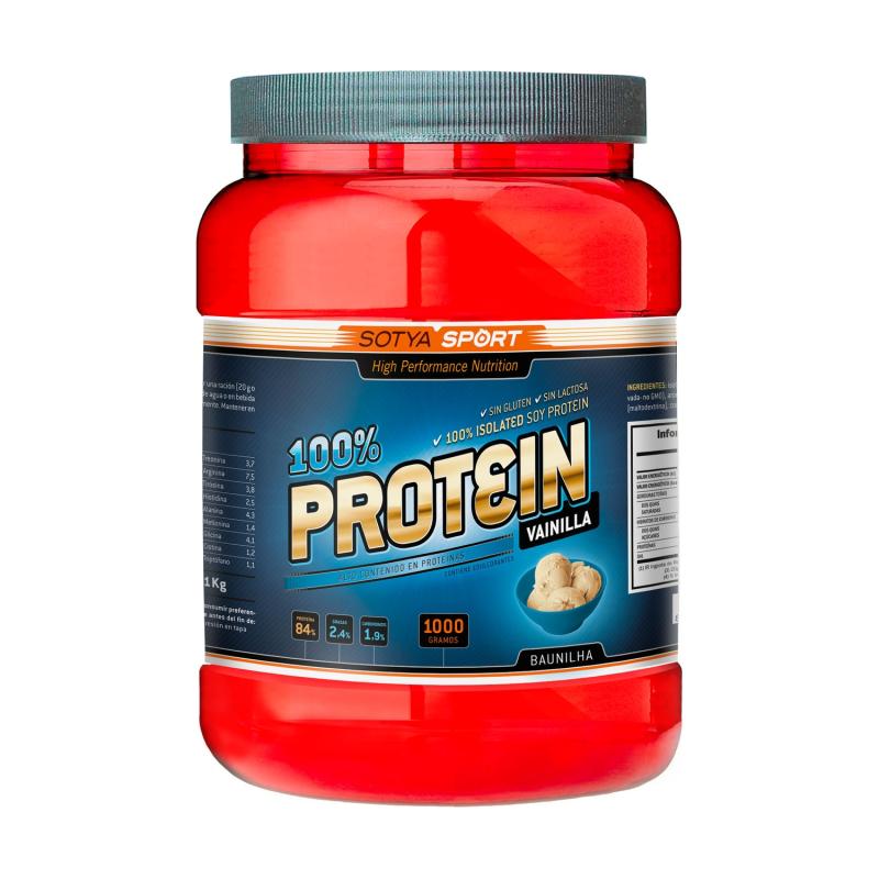 PROTEINA SOJA VAINILLA 100% 1KG