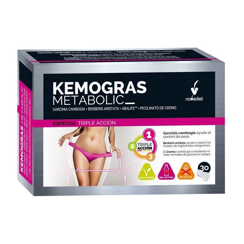 KEMOGRAS METABOLIC 30 CAPS - Imagen 1