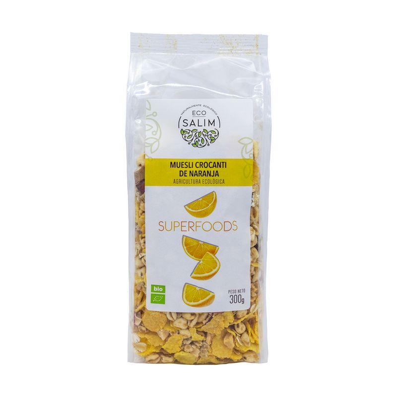 MUESLI CROCANTI DE NARANJA ECO 300 GR