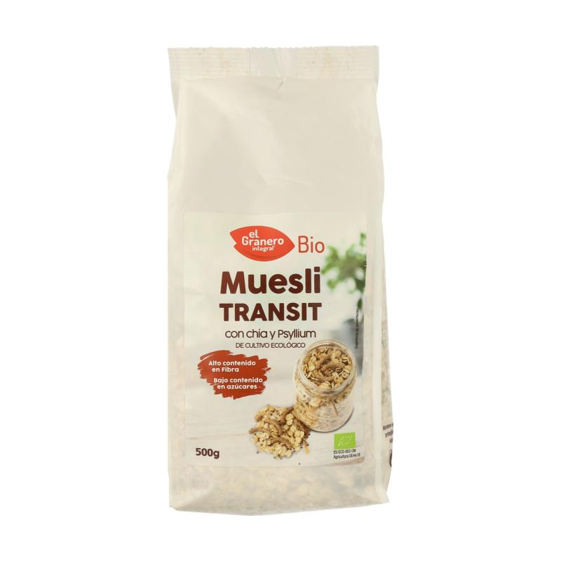 MUESLI TRANSIT CON CHIA Y PSYSILIUM 500 GR