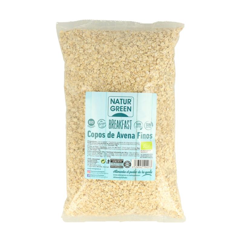 COPOS AVENA FINOS S/GLUTEN BIO 1 KG