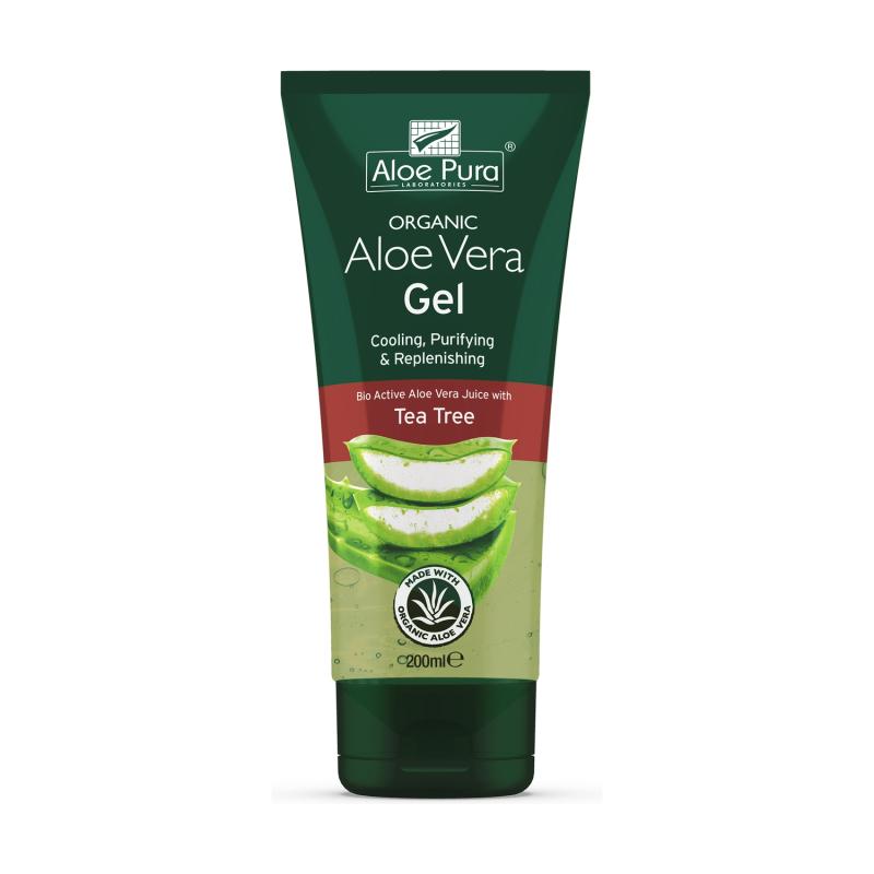 GEL ALOE VERA + ARBOL DEL TE 200ML