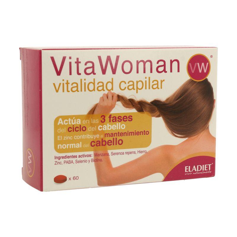 VITAWOMAN VITALIDAD CAPILAR 60 COMP