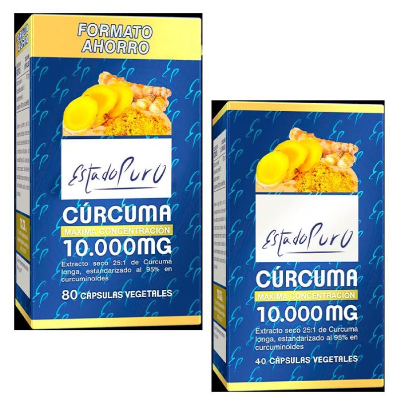 CURCUMA 80 CAPS ESTADO PURO