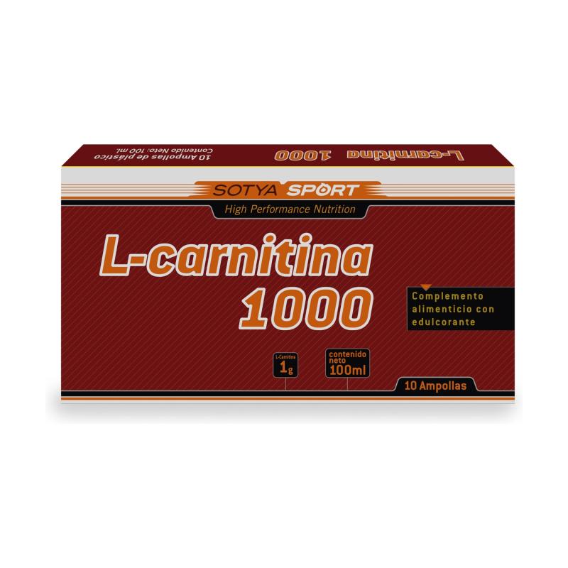 L CARNITINA 1000 MG 10 AMPOLLAS