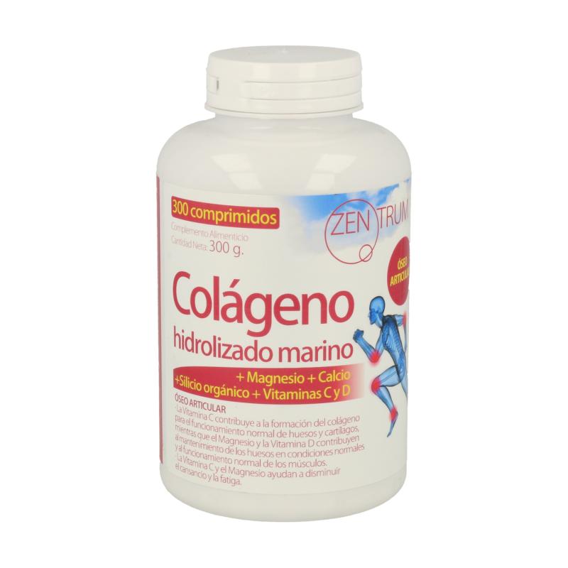 ZENTRUM COLAGENO HIDROLIZADO MARINO 300 COMP