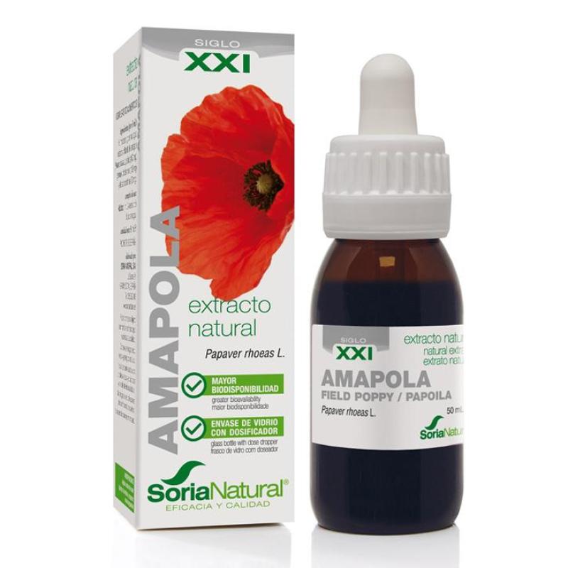 EXTRACTO AMAPOLA XXI 50 ML