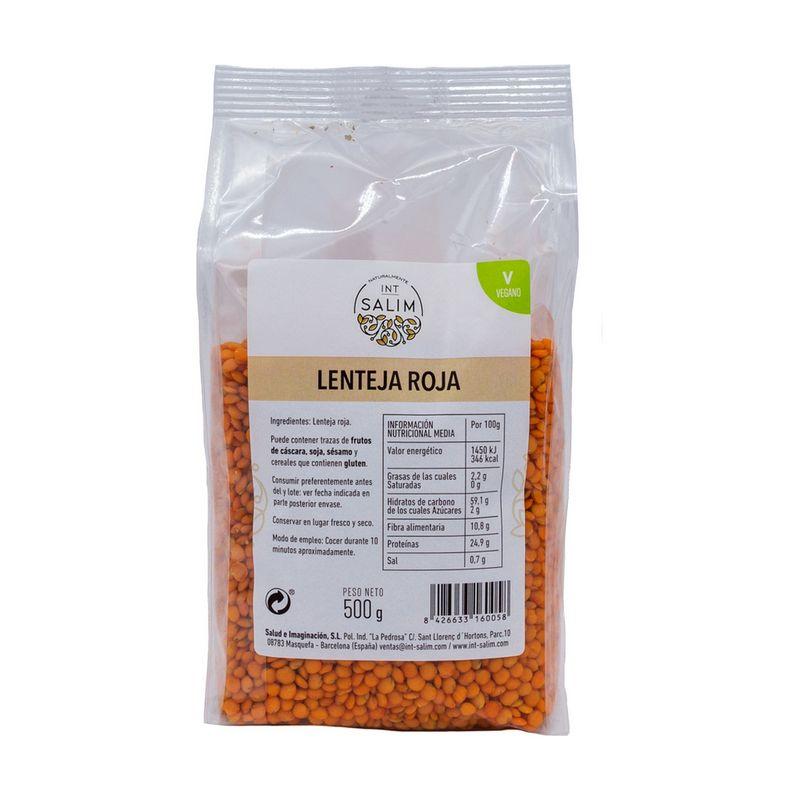 LENTEJA ROJA 500 GR