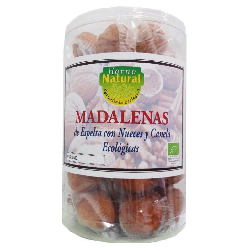 CILINDRO BIO MADALENAS ESPELTA NUECES Y CANELA