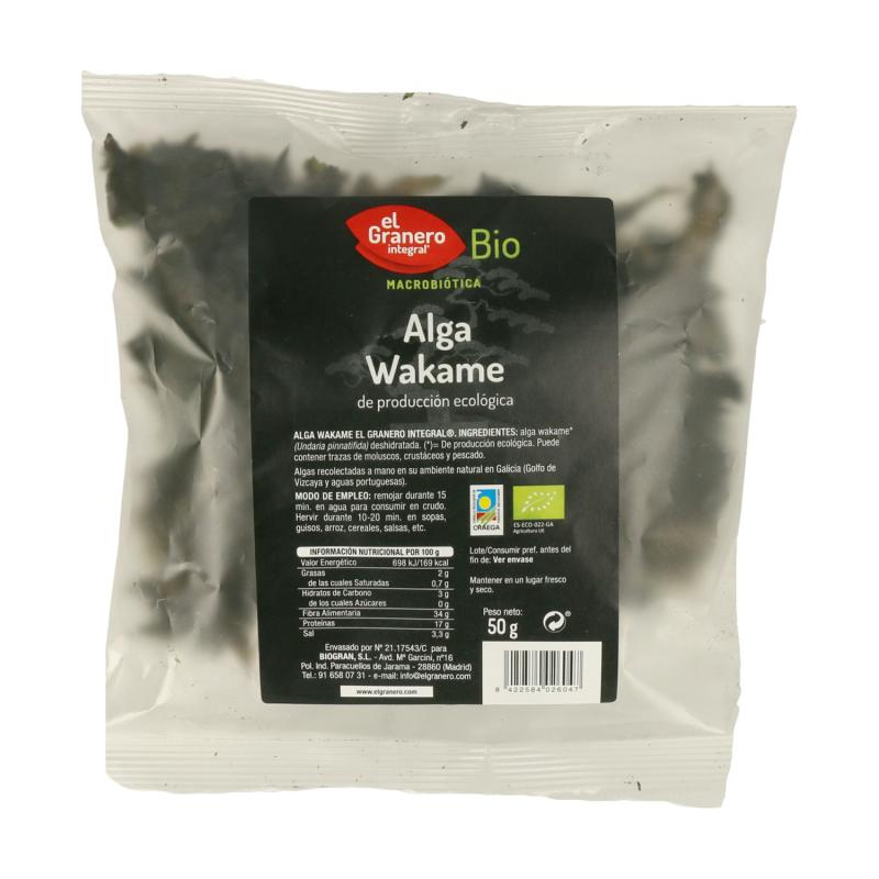 ALGA WAKAME BIO 50 GR