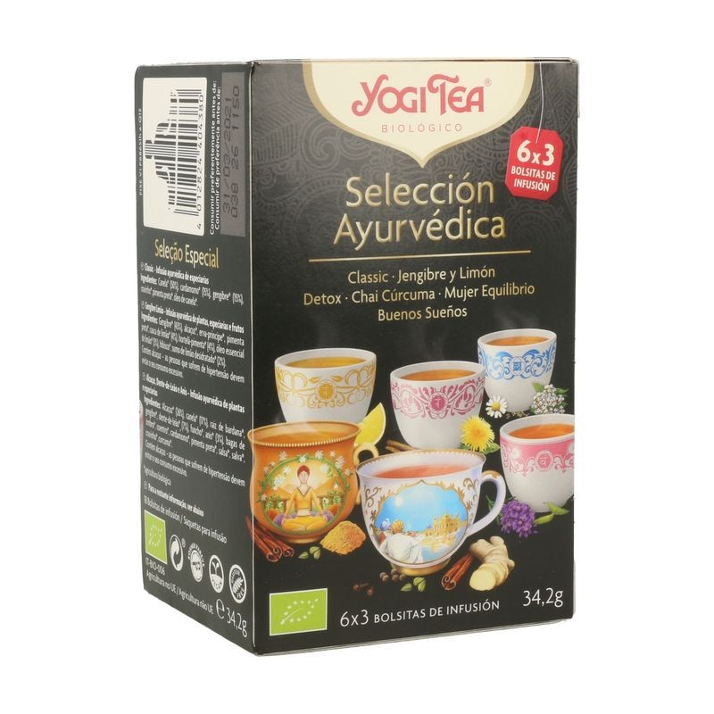 YOGI TEA  SELECCION AYURVÉDICA 17 FILTROS - Imagen 1