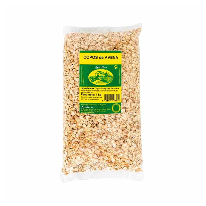 COPOS AVENA 1KG SELLO VERDE