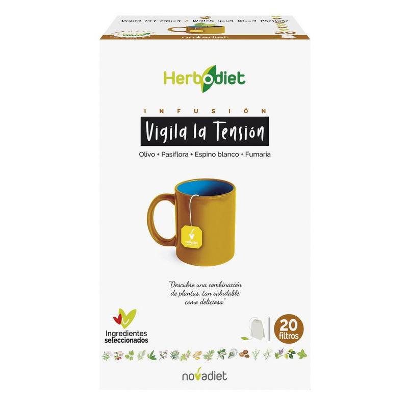 HERBODIET VIGILA TU TENSION 20 FILTROS