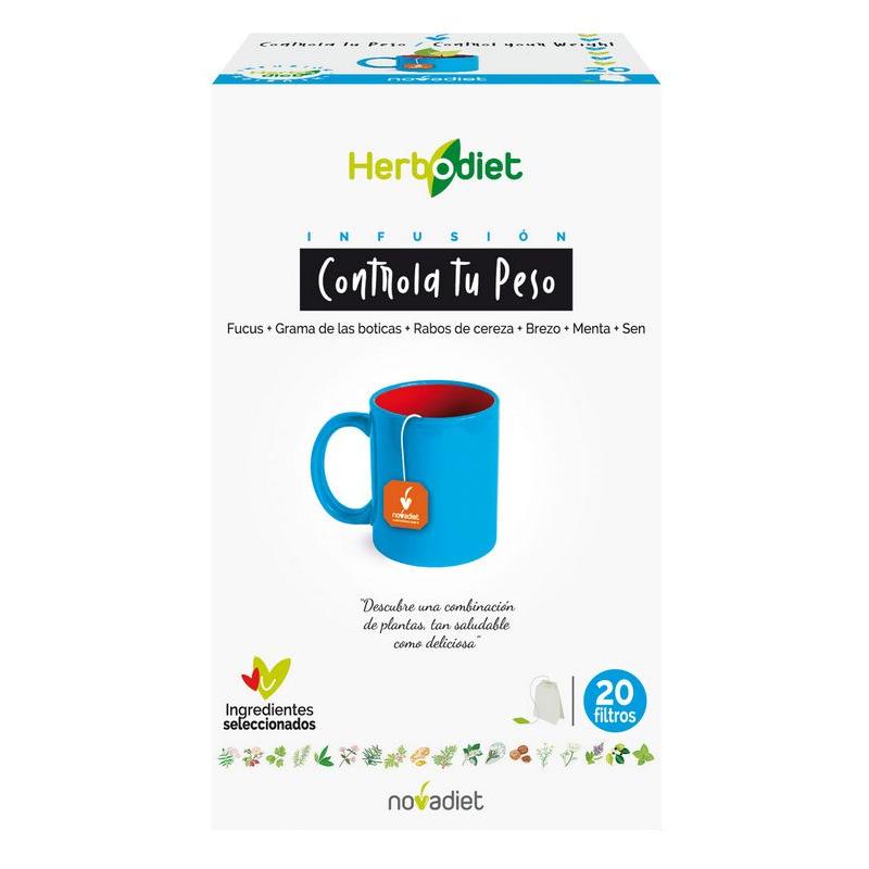 HERBODIET CONTROLA TU PESO 20 FILTROS