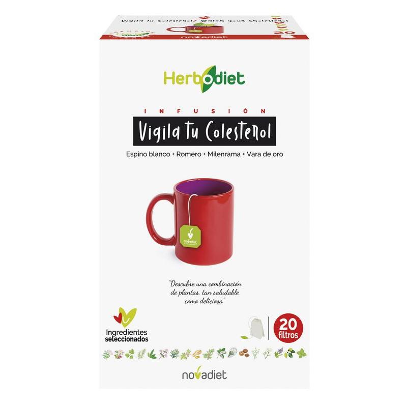 HERBODIET VIGILA TU COLESTEROL 20 FILTROS