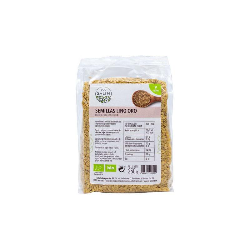 SEMILLAS LINO DORADO ECO 250 GR