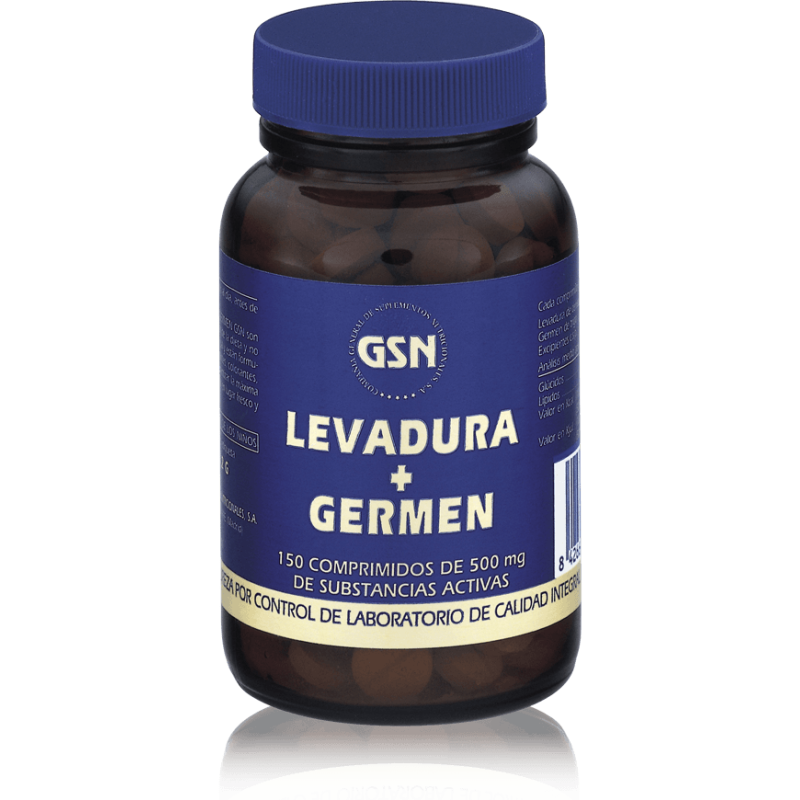 LEVADURA + GERMEN TRIGO 150 COMPR