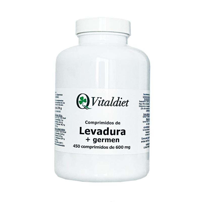 LEVADURA + GERMEN 400 COMP 650 MG