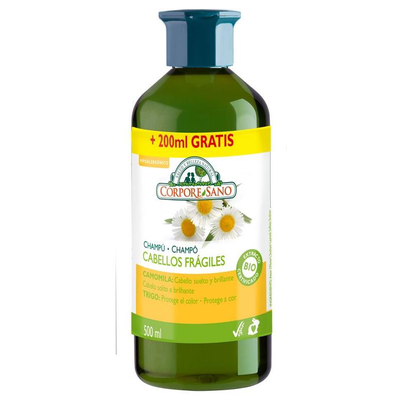 CHAMPU CAMOMILA BIO FORMATO AHORRO 500 ML