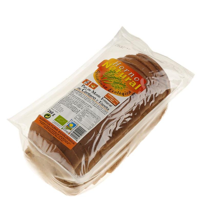 PAN DE MOLDE CENTENO ESPELTA ECO 260 GR.