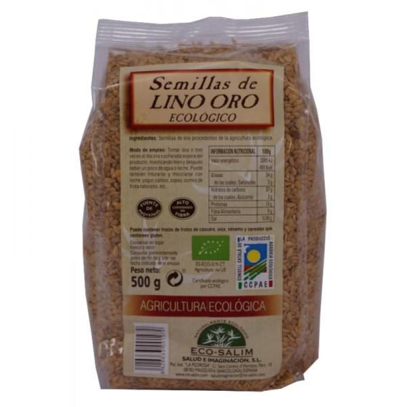 SEMILLAS LINO DORADO ECO 500 GR