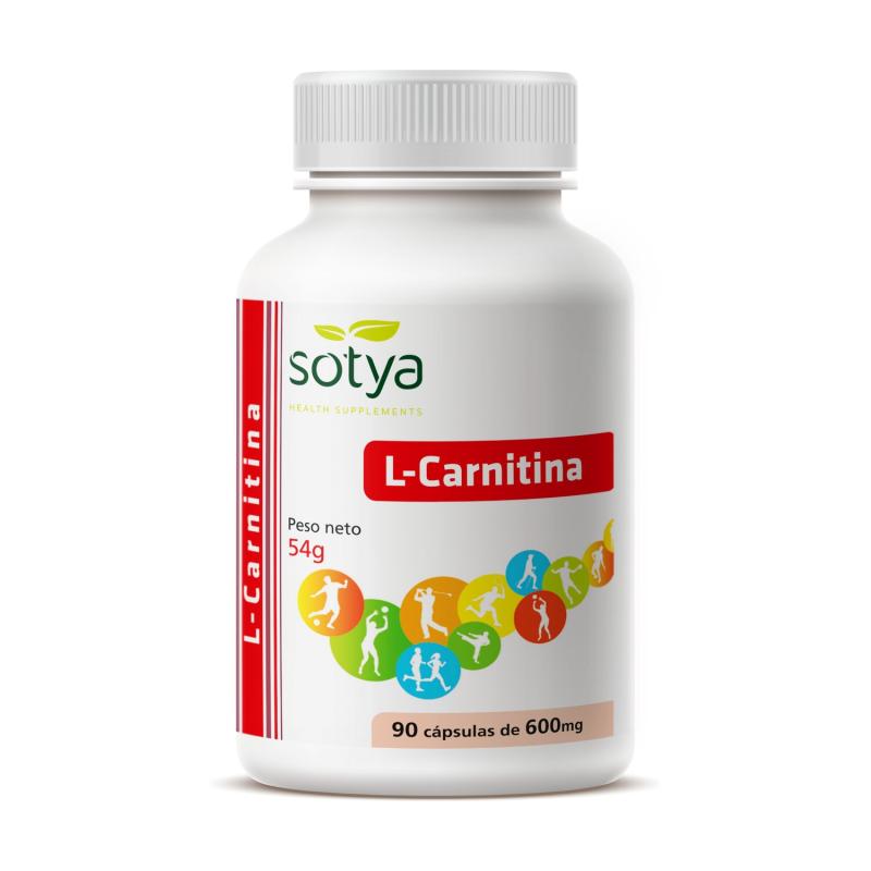 L CARNITINA 90 CAPS 600 MG